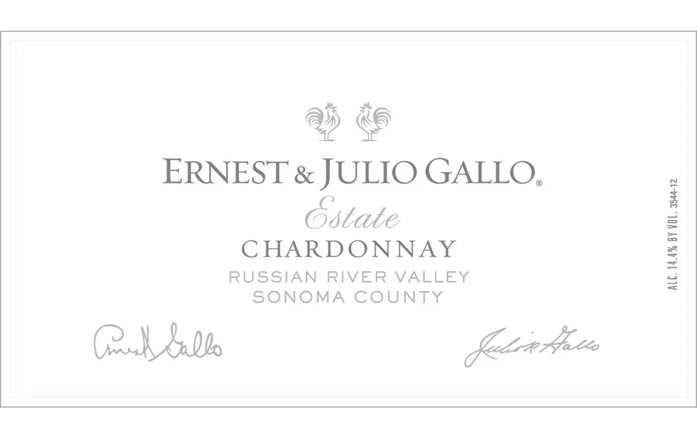 Chardonnay Bottle