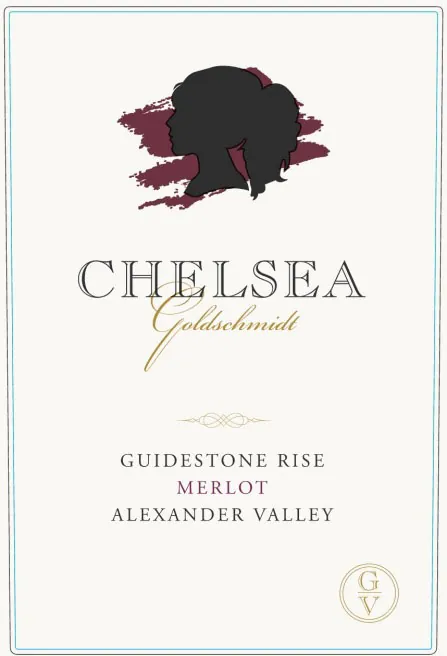 Alexander Valley Chelsea Merlot Bottle