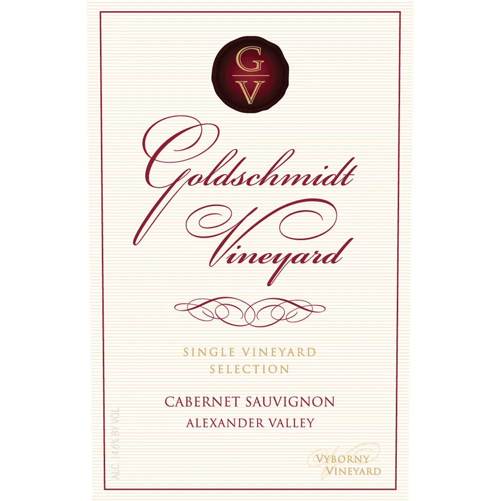Vyborny Vineyard Cabernet Sauvignon Bottle