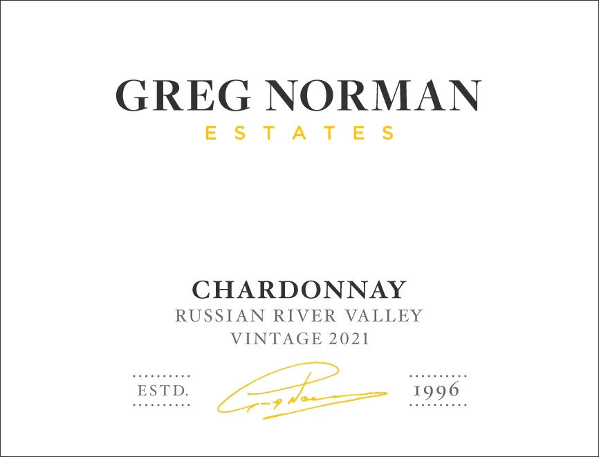 Russian River Chardonnay Bottle