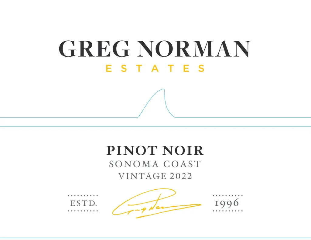 Sonoma Coast Pinot Noir Bottle