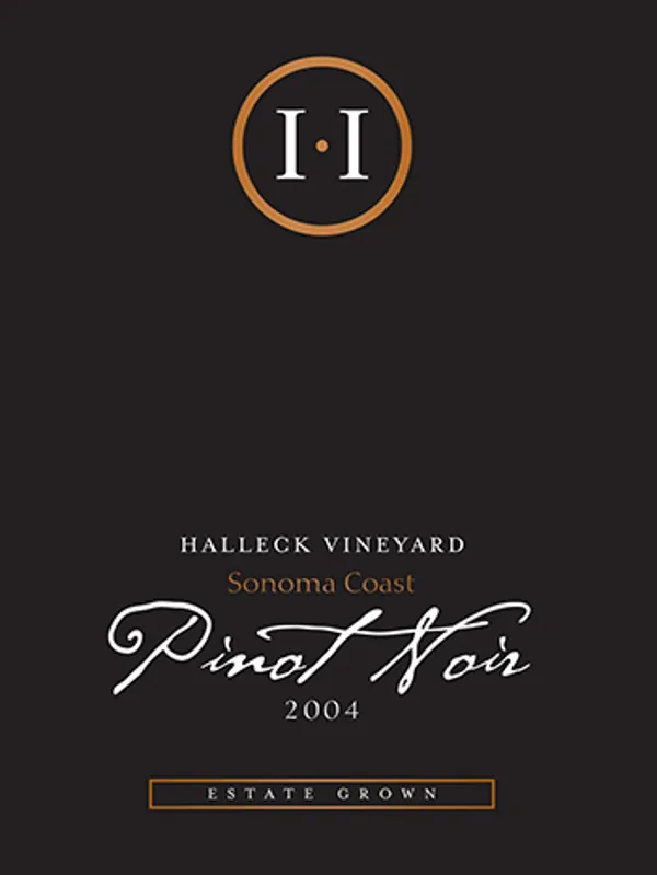 Estate Grown Pinot Noir Bottle