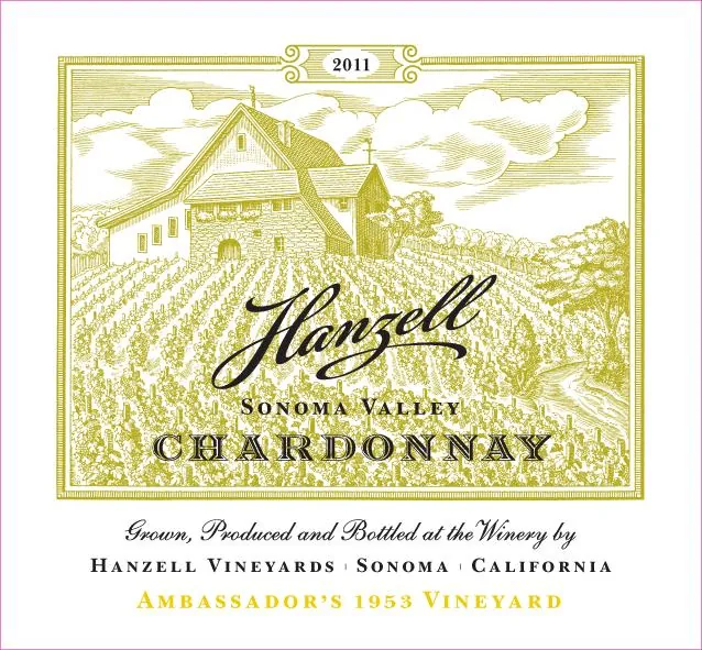 Ambassador's  Vineyard Chardonnay Bottle