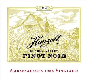 Ambassador's  Vineyard Pinot Noir Bottle