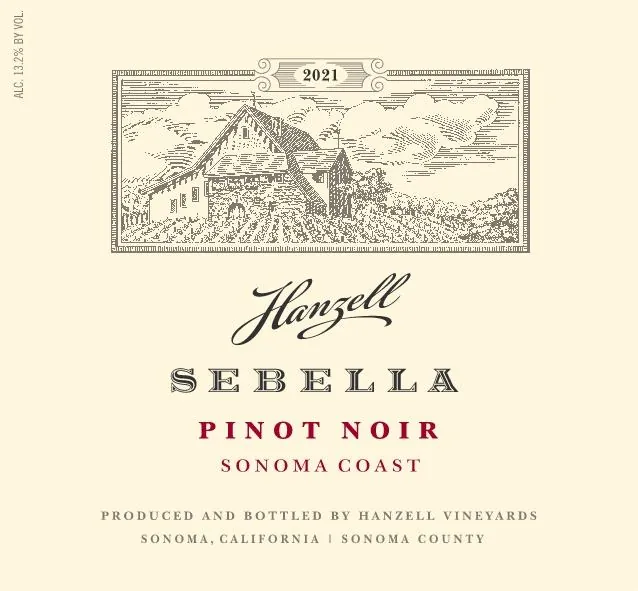 Sebella Pinot Noir Bottle
