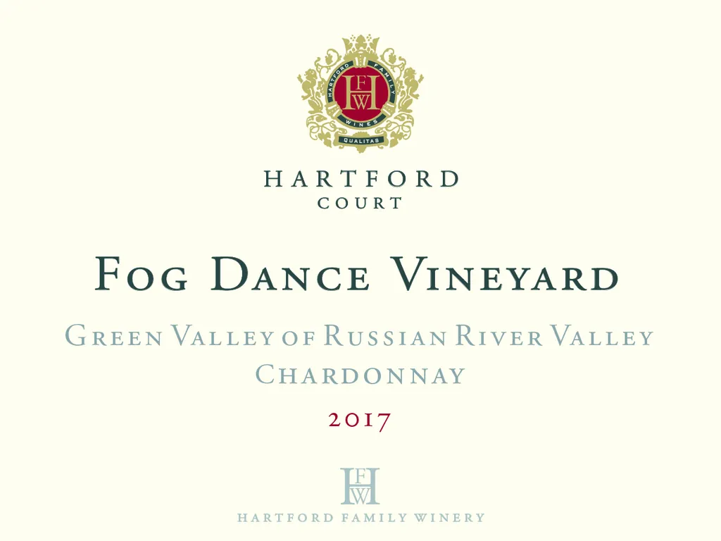 Fog Dance Vineyard Chardonnay Bottle