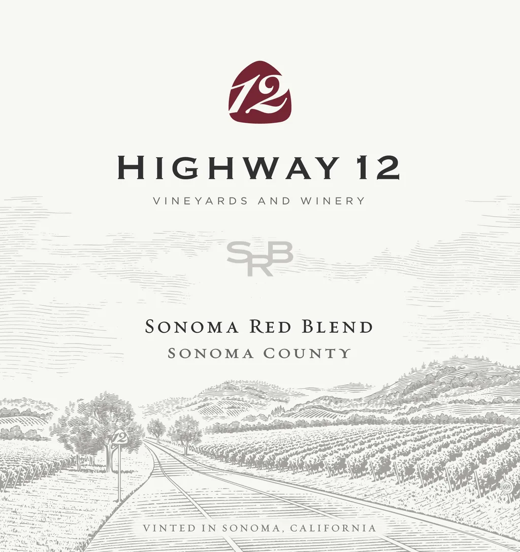 Sonoma Red Blend Bottle