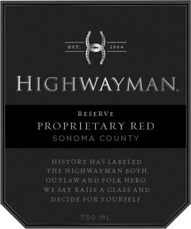 Proprietary Red Blend Bottle