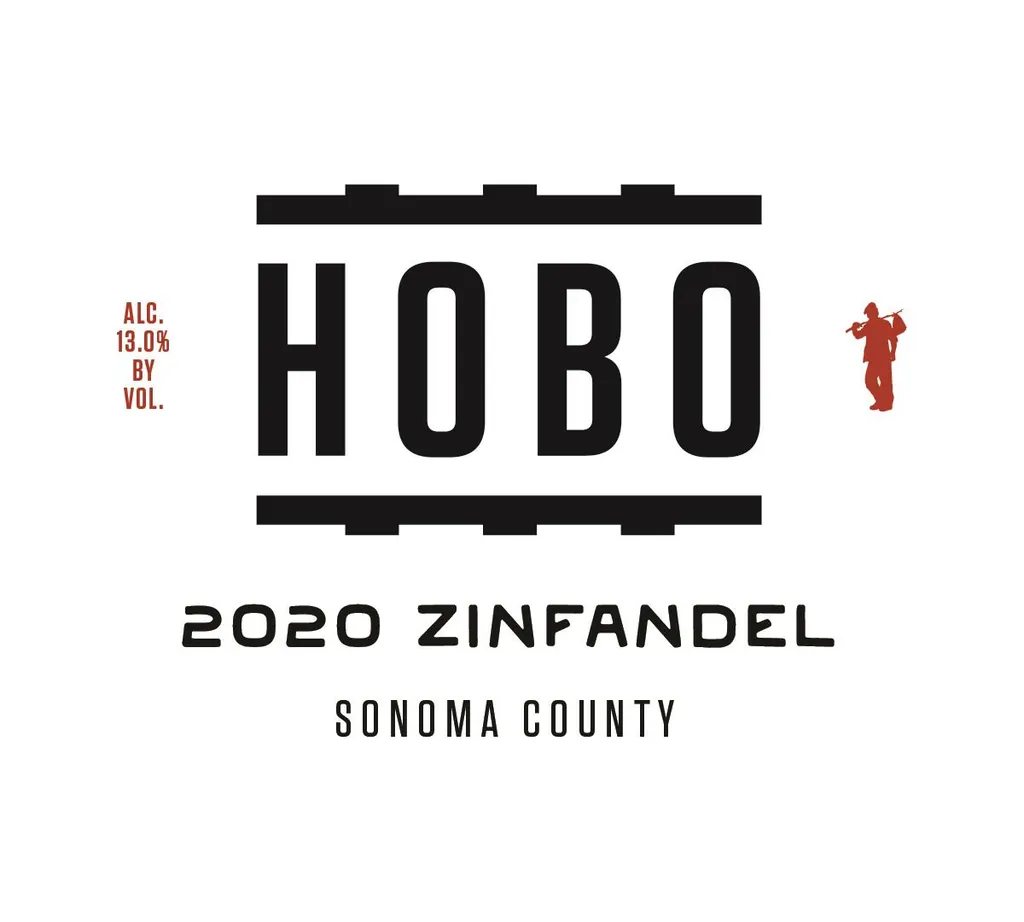 Sonoma County Zinfandel Bottle