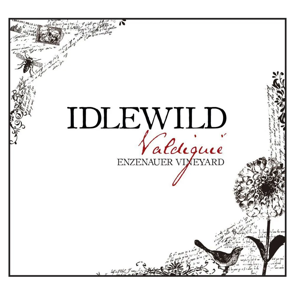Idlewild Enzenauer Vineyard Valdiguie Bottle