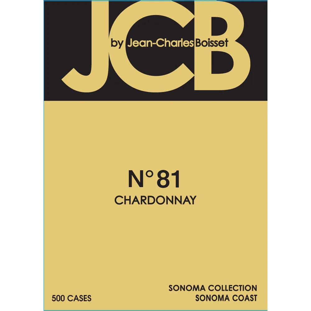 JCB No. 81 Chardonnay Bottle