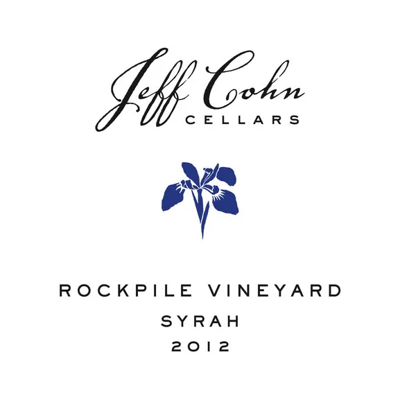 Rockpile Vineyard Syrah Bottle