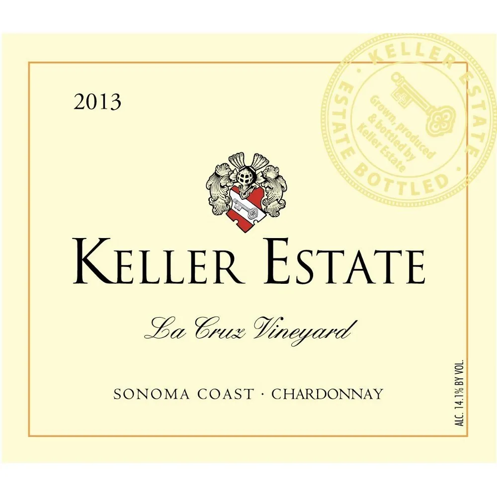La Cruz Vineyard Chardonnay Bottle