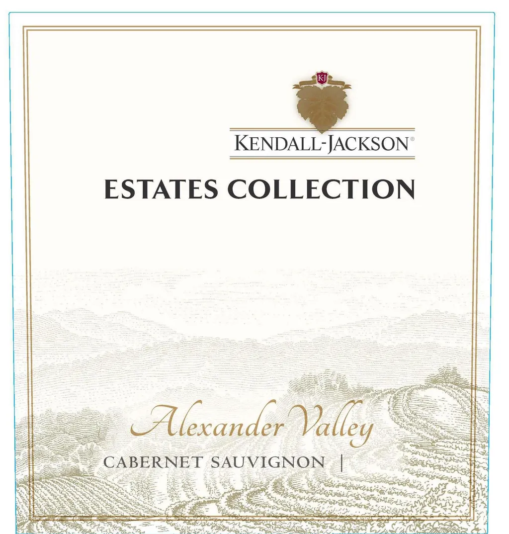 Estates Collection Alexander Valley Cabernet Sauvignon Bottle