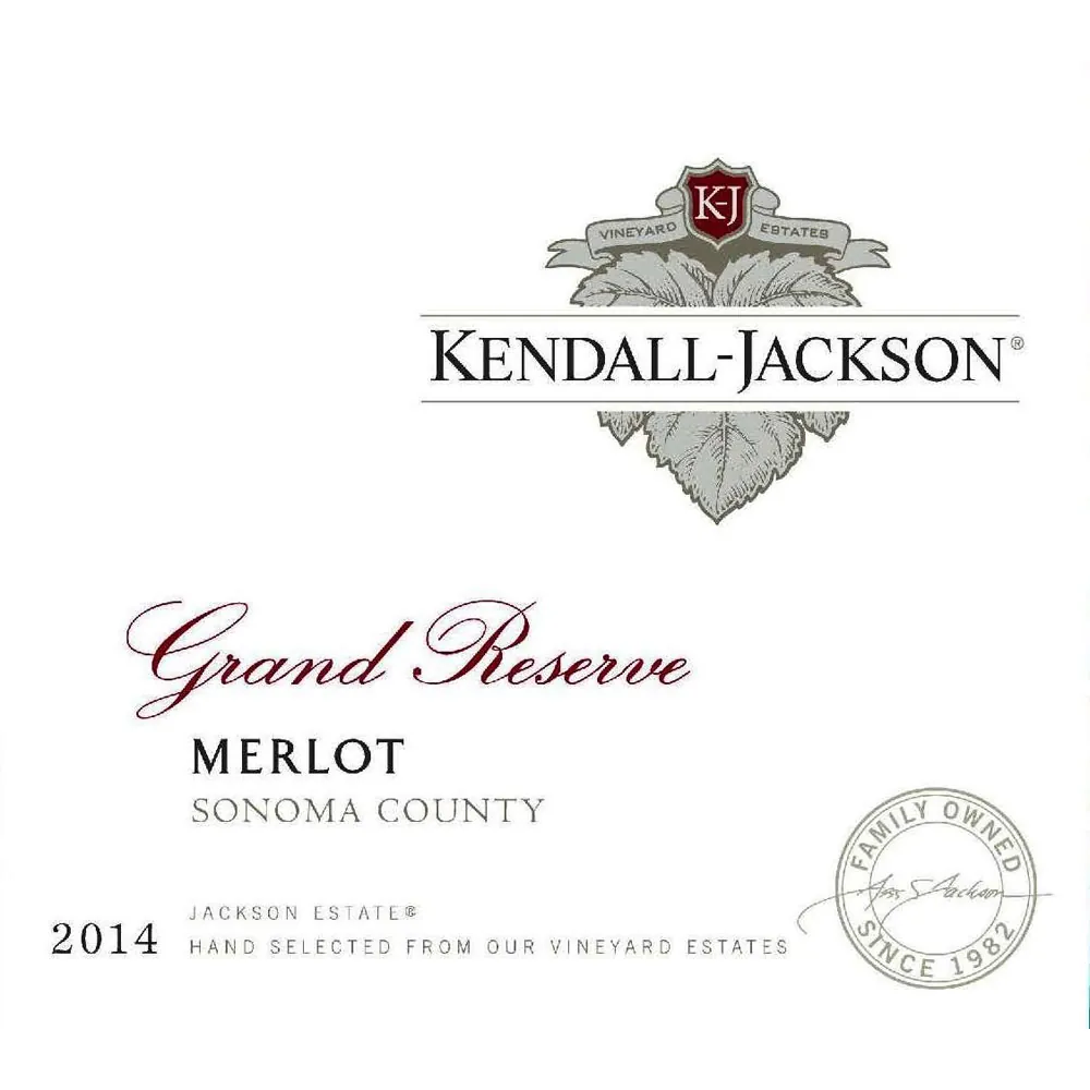 Grand Reserve Merlot Bottle