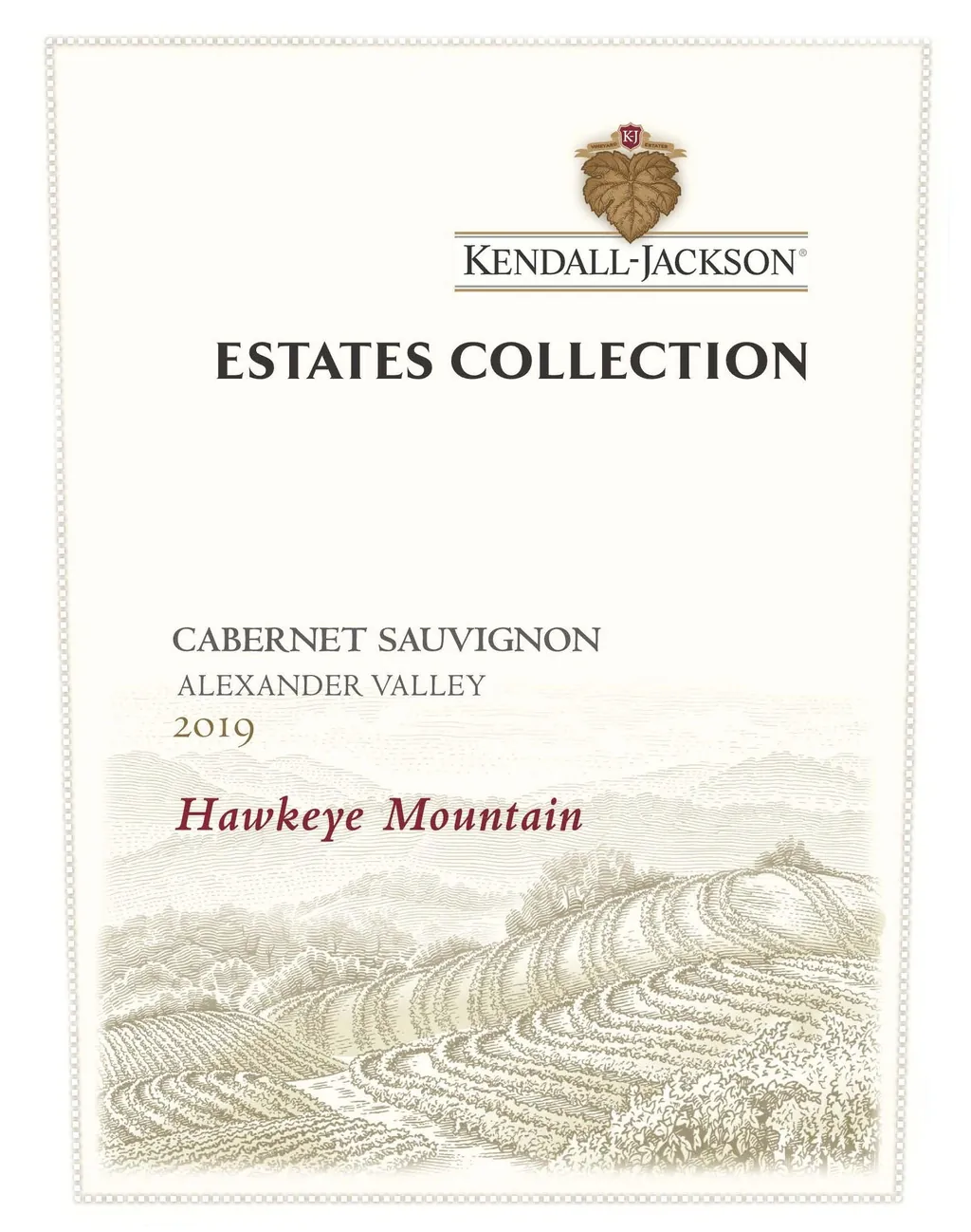 Jackson Estate Hawkeye Mountain Cabernet Sauvignon Bottle