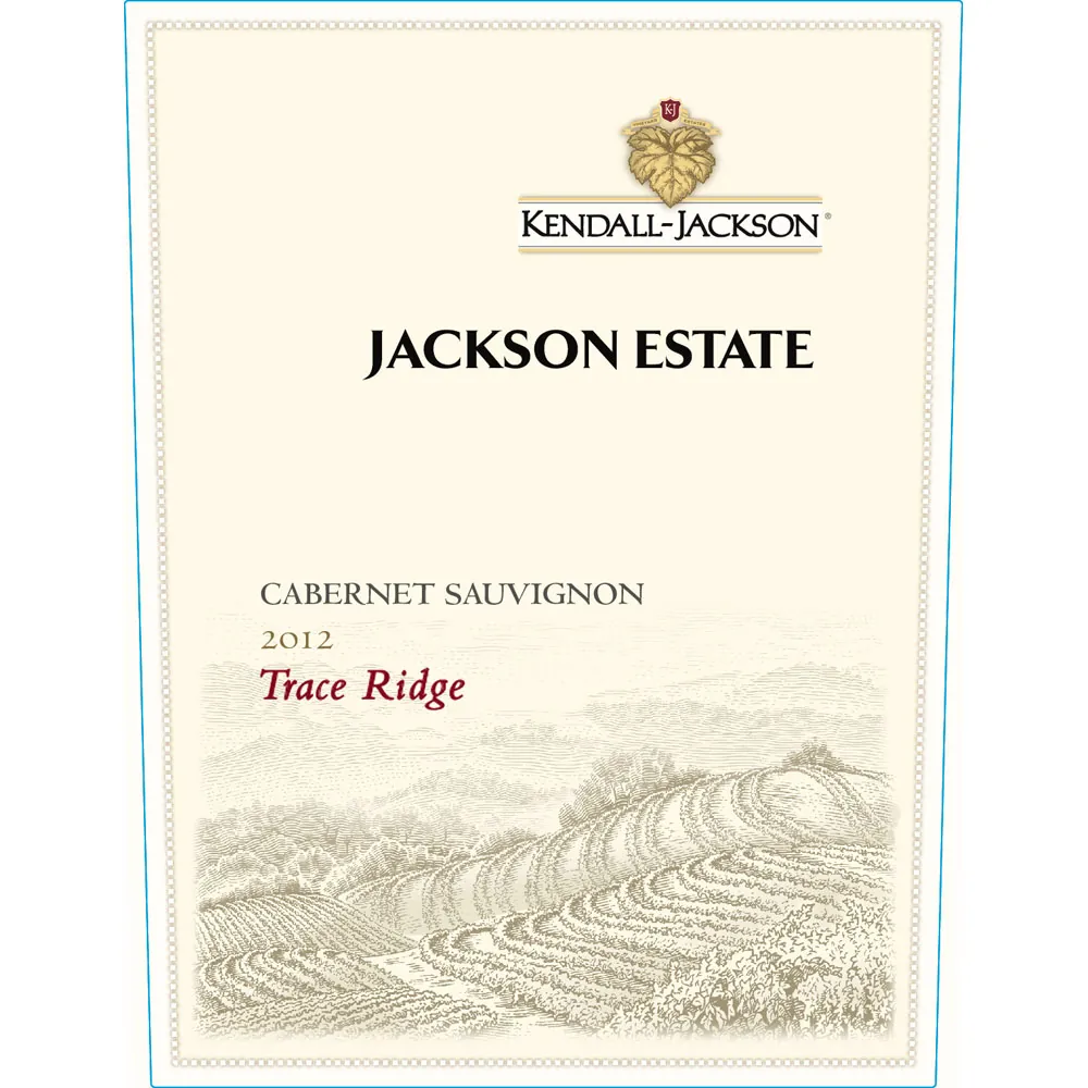 Jackson Estate Trace Ridge Cabernet Sauvignon Bottle