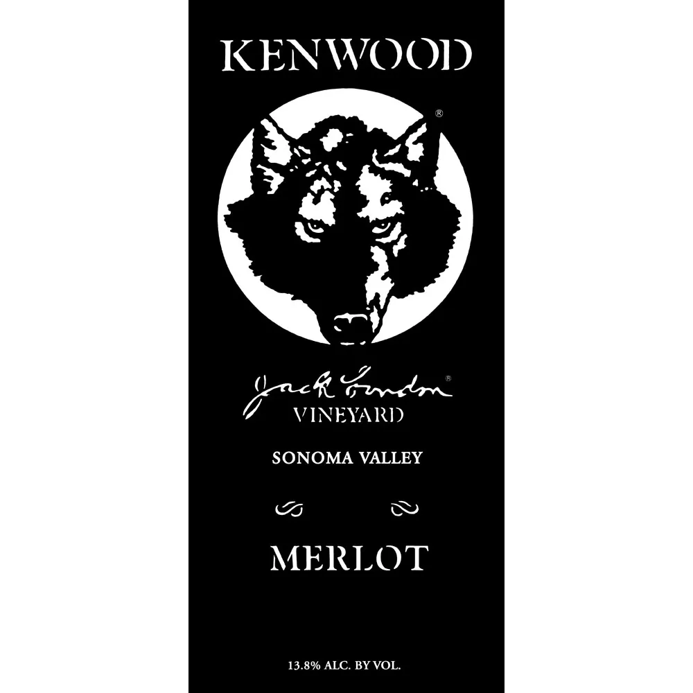 Jack London Vineyard Merlot Bottle