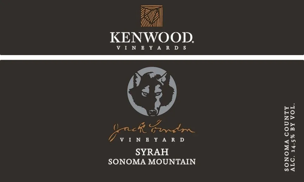 Jack London Vineyard Syrah Bottle
