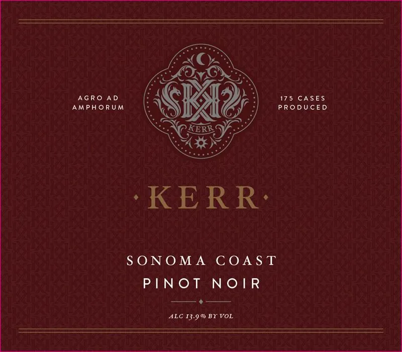 Sonoma Coast Pinot Noir Bottle