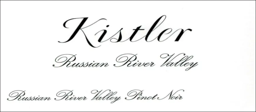 Russian River Valley Pinot Noir Bottle