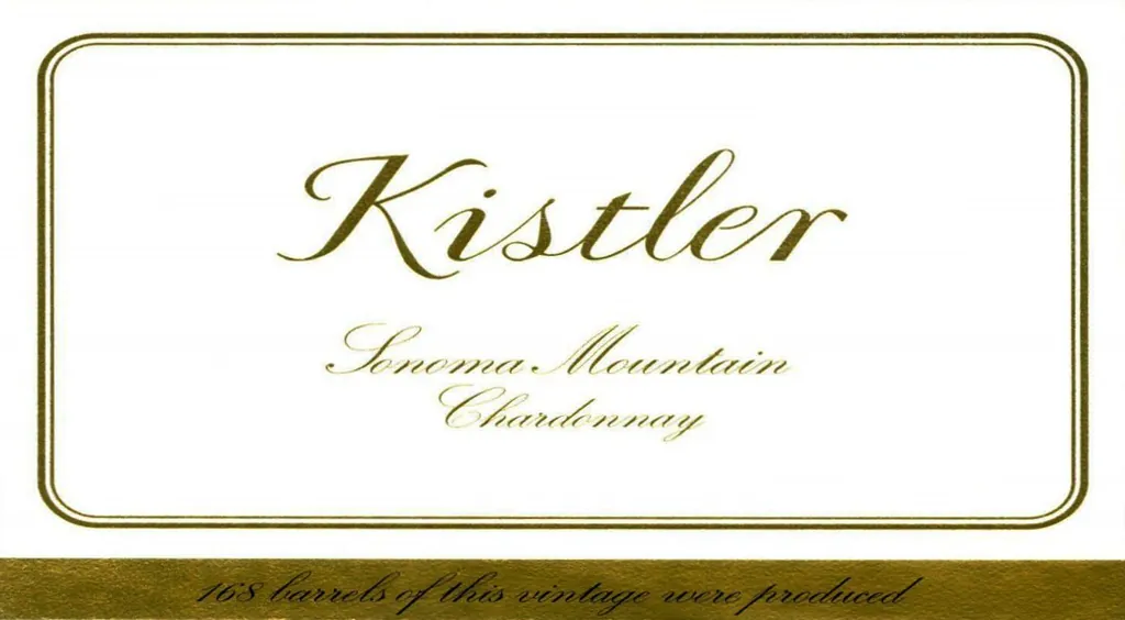 Sonoma Mountain Chardonnay Bottle