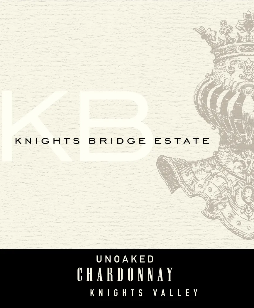 KB Estate Unoaked Chardonnay Bottle