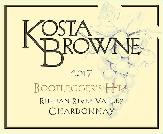 Bootlegger's Hill Chardonnay Bottle