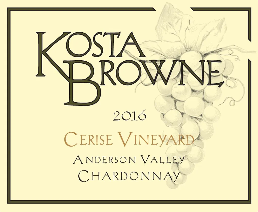 Cerise Vineyard Chardonnay Bottle