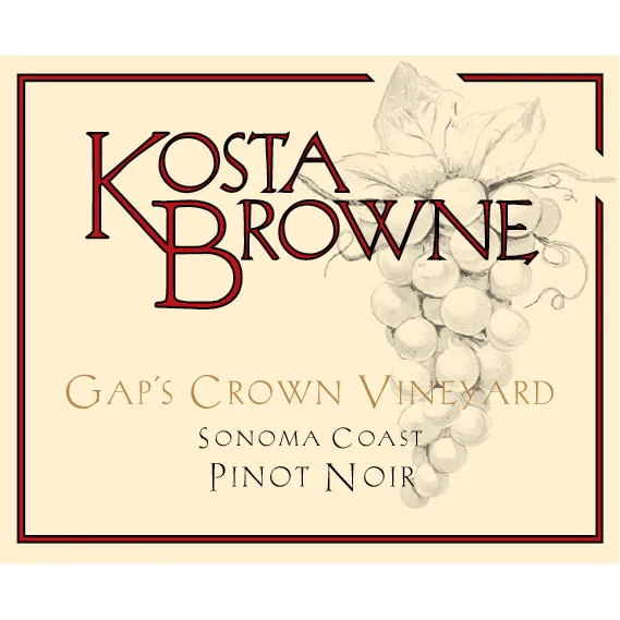 Gap's Crown Vineyard Pinot Noir Bottle