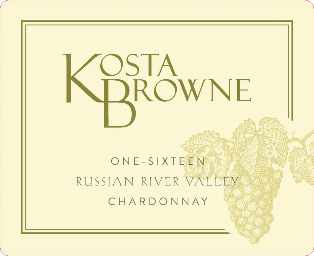 One Sixteen Chardonnay Bottle