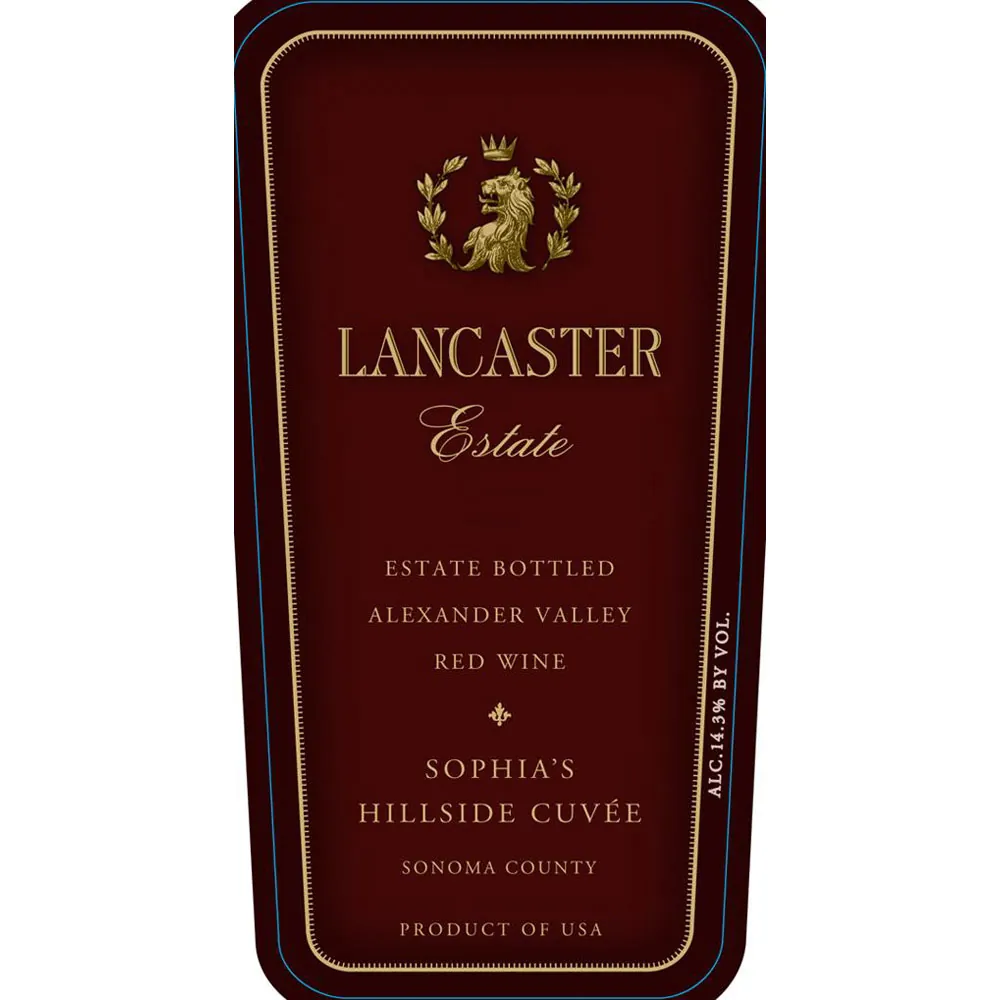 Sophia's Hillside Cuvee Bottle