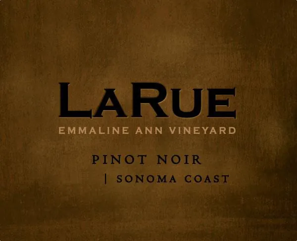 Emmaline Ann Vineyard Pinot Noir Bottle