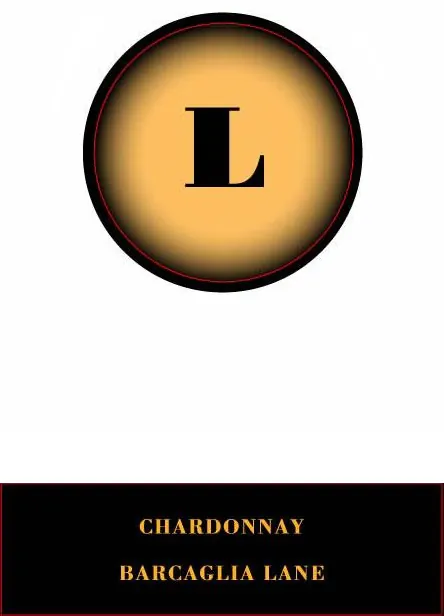 Barcaglia Lane Chardonnay Bottle