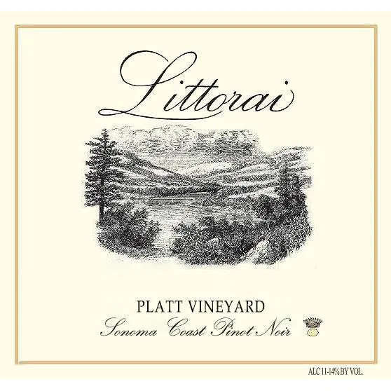 Platt Vineyard Pinot Noir Bottle