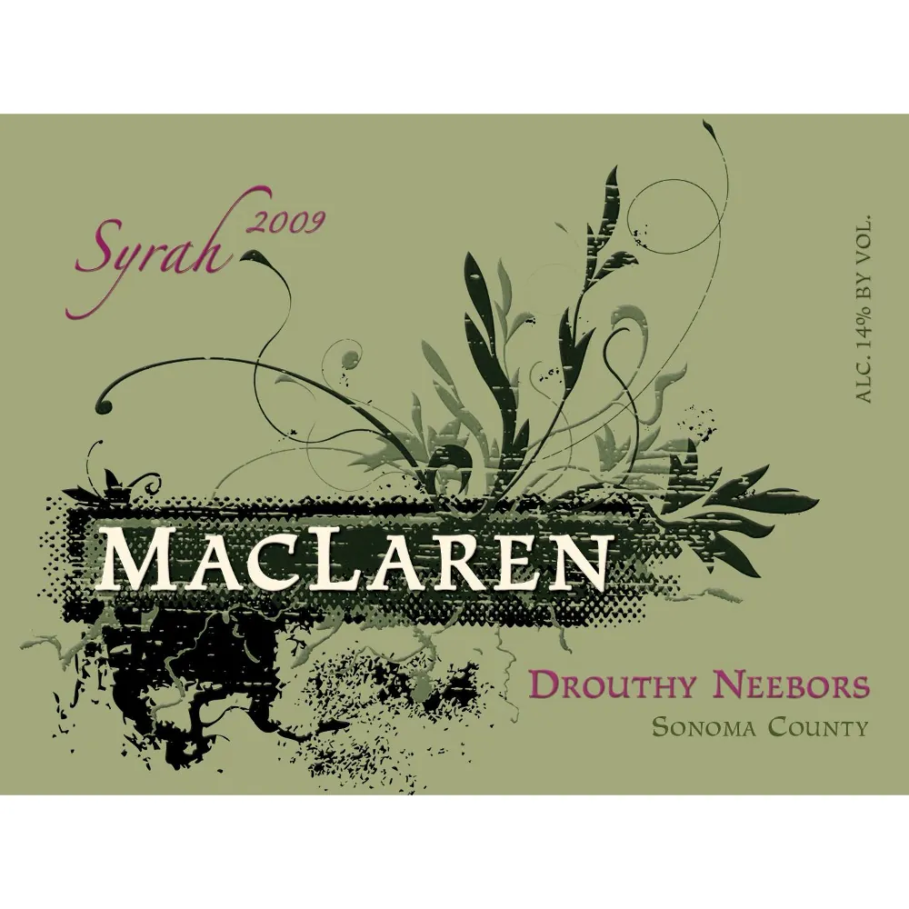 Drouthy Neebors Syrah Bottle