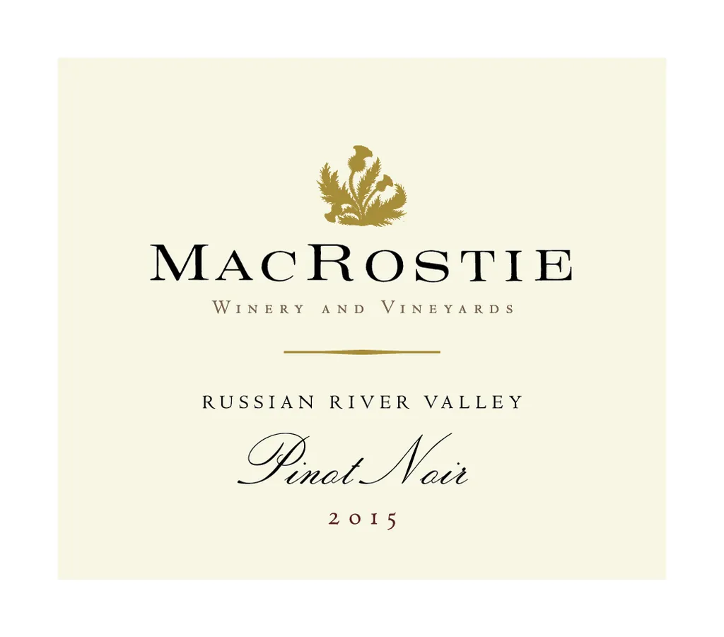 Russian River Pinot Noir Bottle