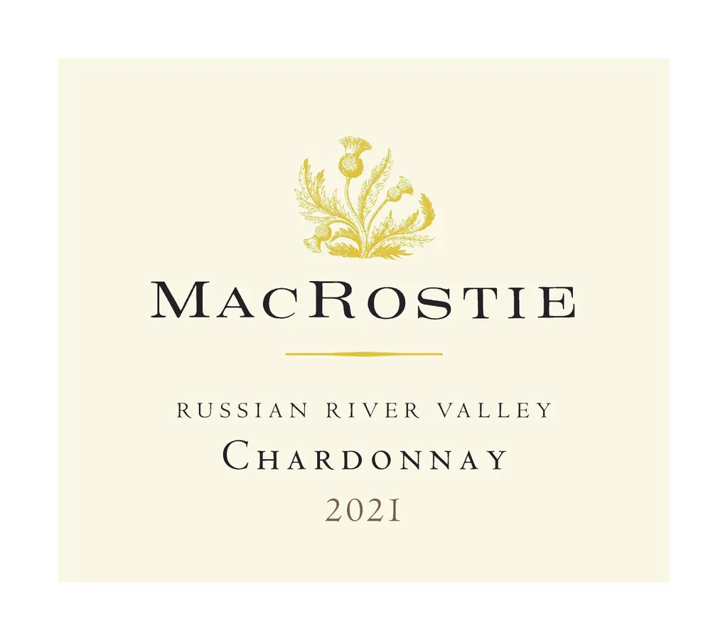 Russian River Valley Chardonnay Bottle