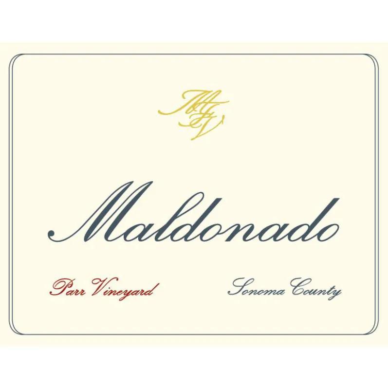 Parr Vineyard Chardonnay Bottle
