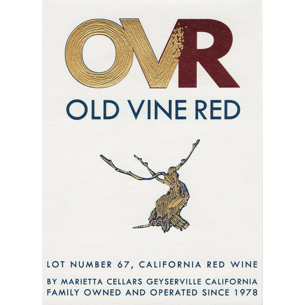 Old Vine Red Lot 67 Bottle