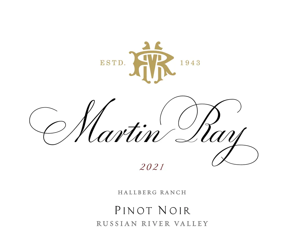Hallberg Ranch Pinot Noir Bottle