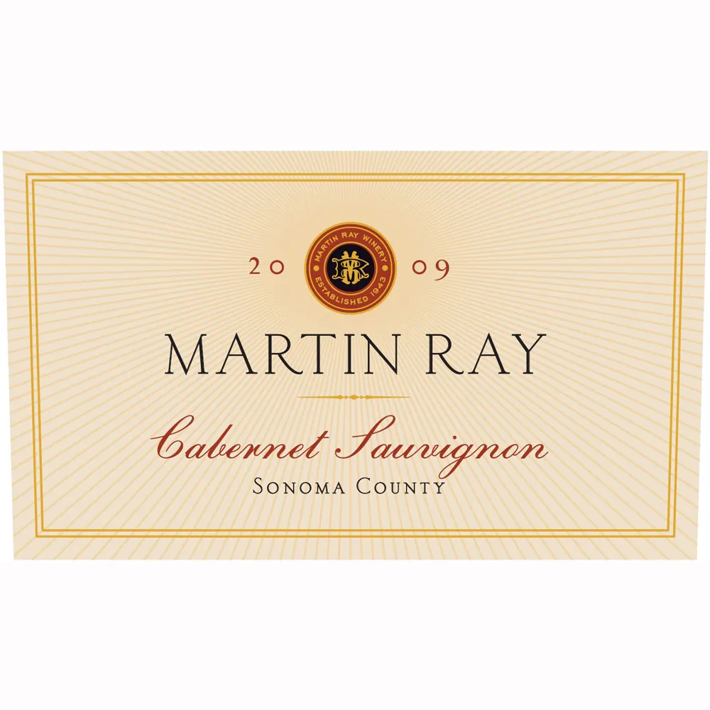 Sonoma County Cabernet Sauvignon Bottle
