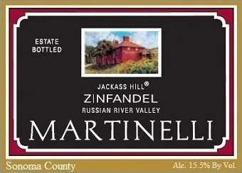 Jackass Hill Zinfandel Bottle