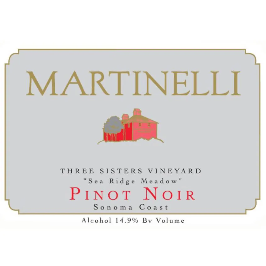 Three Sisters Vineyard Pinot Noir Bottle