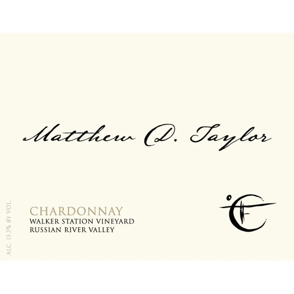 Walker Station Chardonnay Bottle