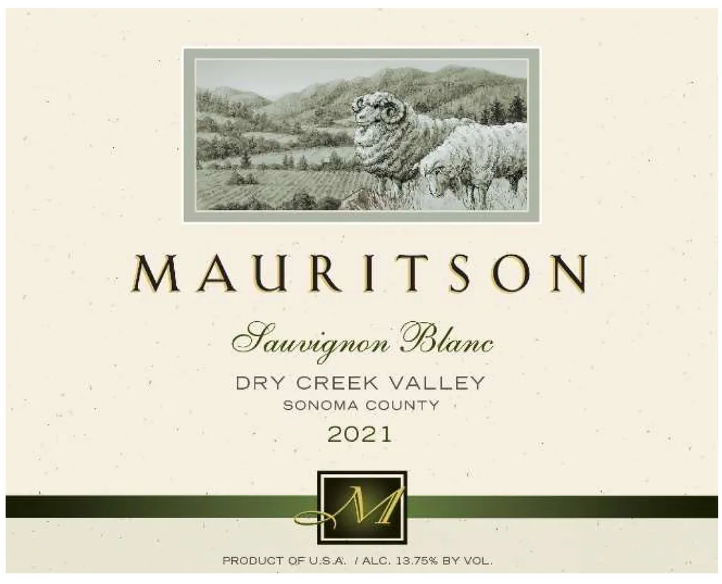 Mauritson Sauvignon Blanc Bottle