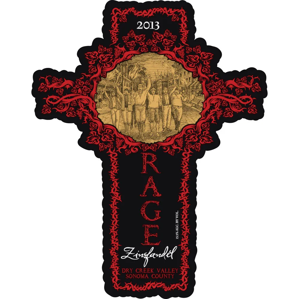 Rage Zinfandel Bottle