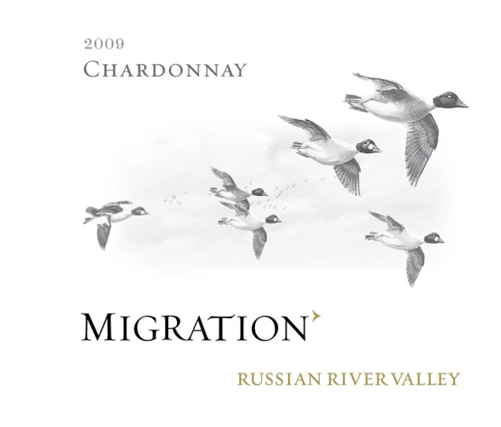 Russian River Chardonnay Bottle