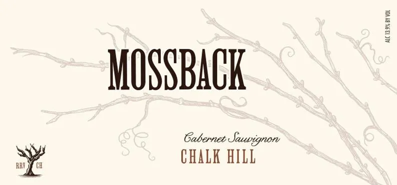 Chalk Hill Cabernet Sauvignon Bottle