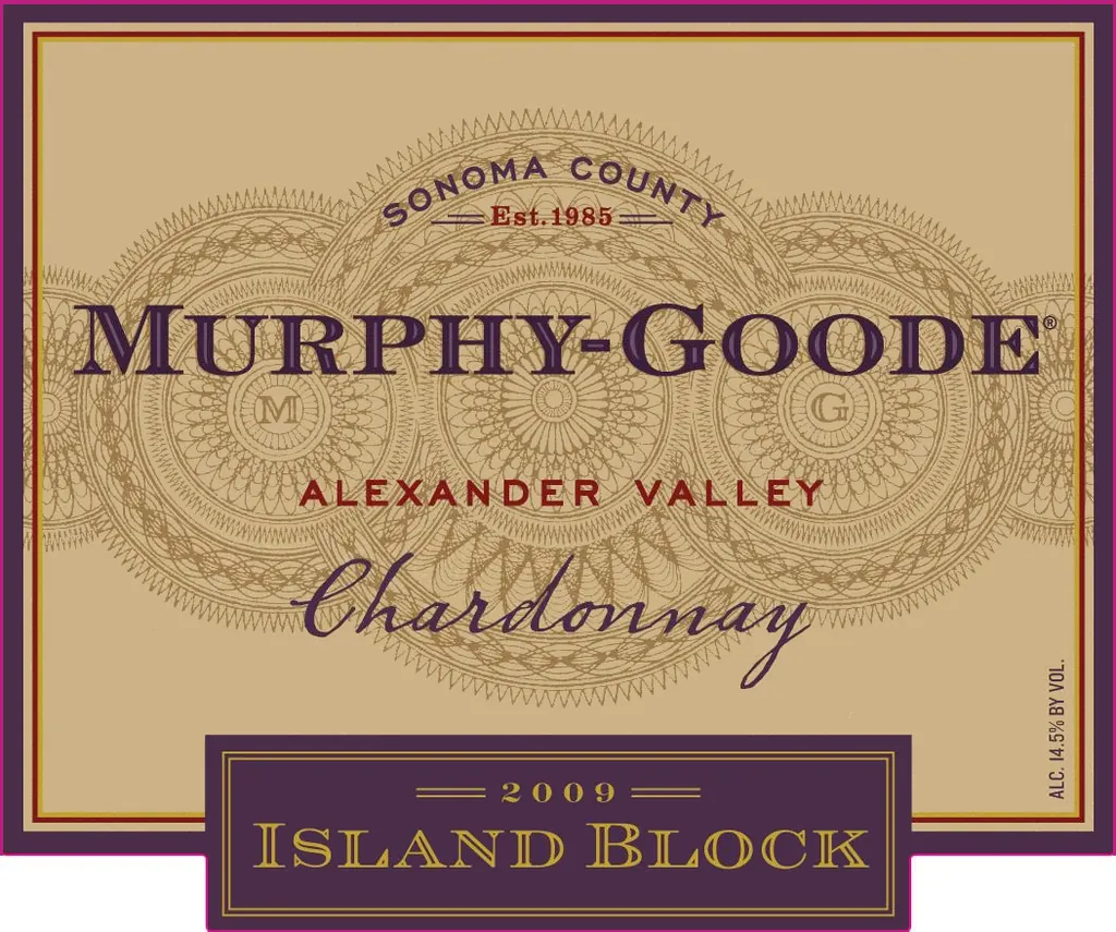 Island Block Chardonnay Bottle